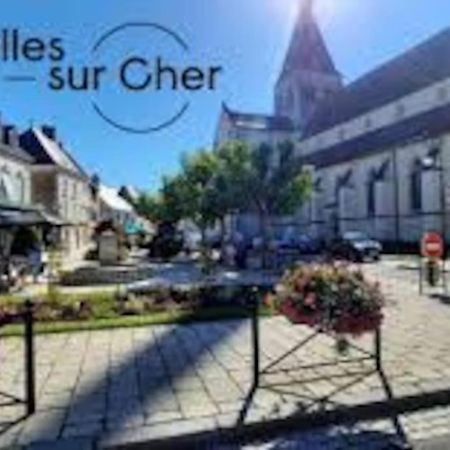 Maison de ville proche beauval avec parking Selles-sur-Cher Extérieur photo
